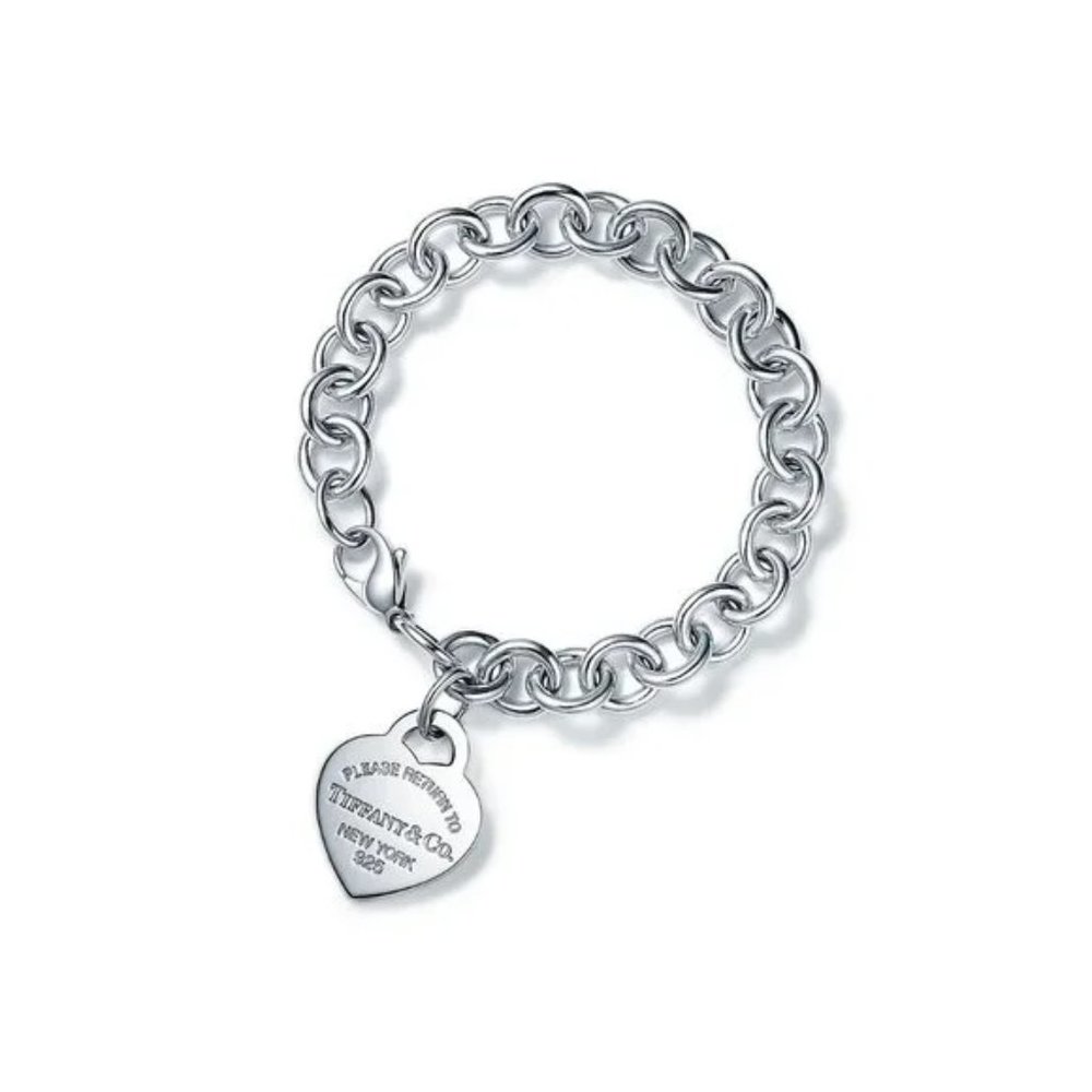 Tiffany & Co Return To Tiffany Heart Tag Bracelet 7in